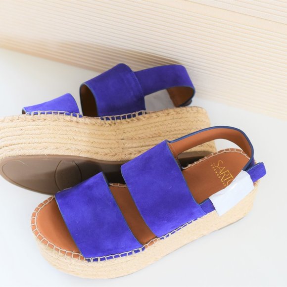 NWB Franco Sarto Mariana Wedge Epsadrille Shoe - Picture 7 of 8